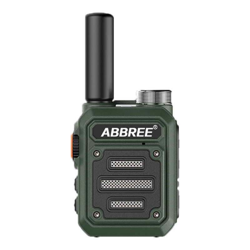 ABBREE AR-63 Wireless Walkie talkie para caça Camo colorido/brown talk alcance 3km-10km