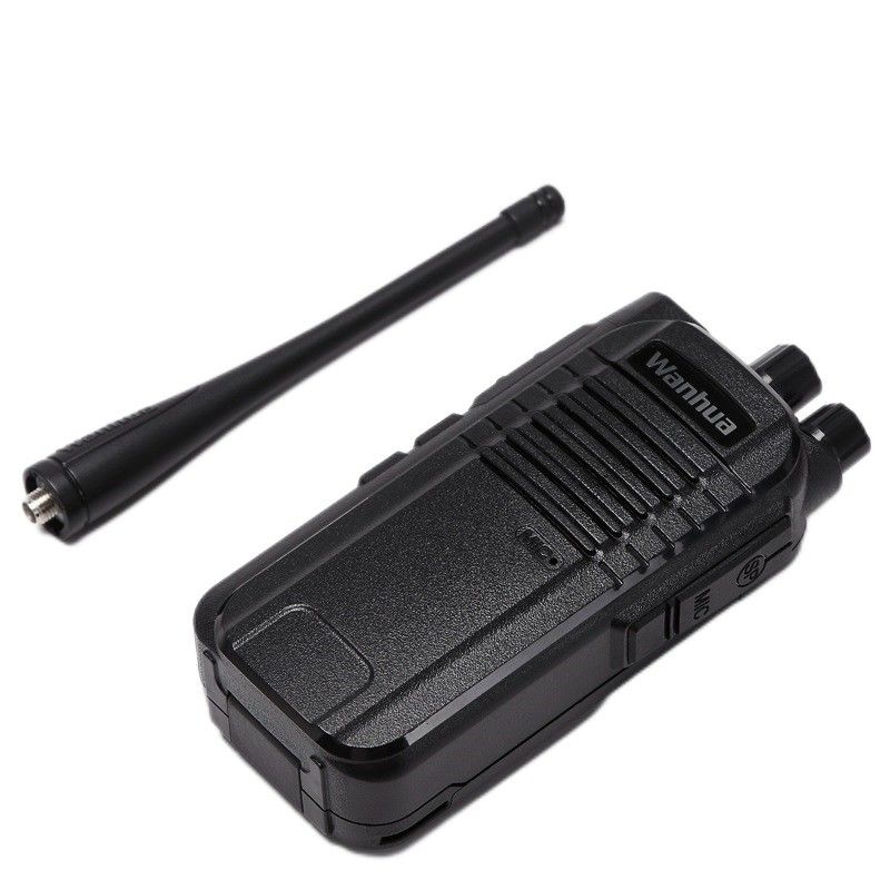 2023 6W UHF Walkie Talkie portátil de duas vias Estação de rádio Transceptor Comunicador com carregamento USB