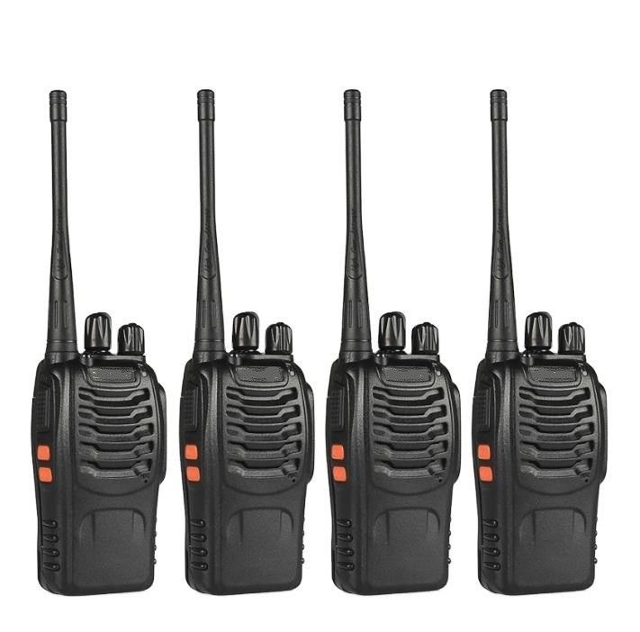 99 Canal de armazenamento BF-888S Dual Band Two Way Radio Walkie Talkie para crianças Mobile Handheld