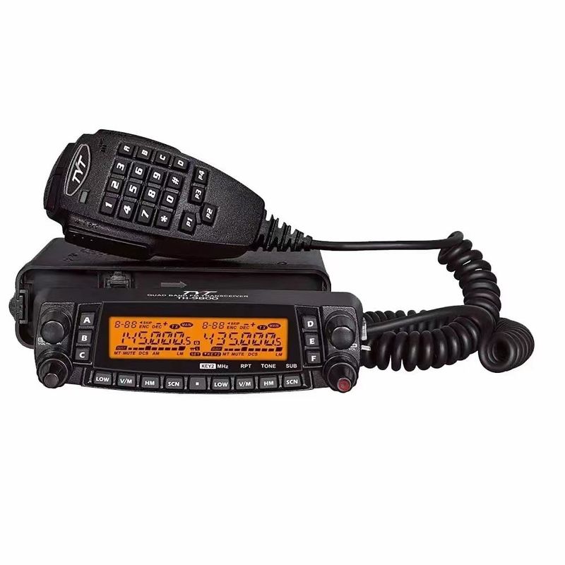 50W VHF UHF Dual Band Transceptor de rádio móvel de carro TYT TH-9800 para tipo Walkie Talkie
