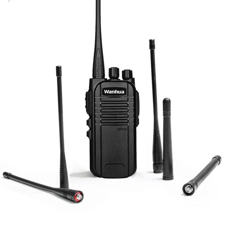 5dBi Gain Dual-Band Antenna para Wanhua UV6S UV9R Walkie Talkie VHF136-174 UHF400-470