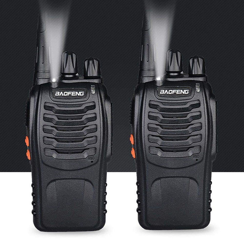 Baofeng BF-888S 400-470MHz UHF Rádio portátil de duas vias à prova d'água IP67 Walkie Talkie Portátil