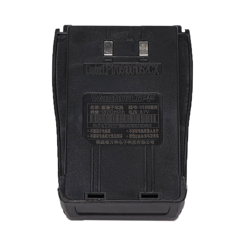 Bateria de lítio de alta capacidade para Wanhua26/27 Acessórios de rádio Walkie Talkie de duas vias
