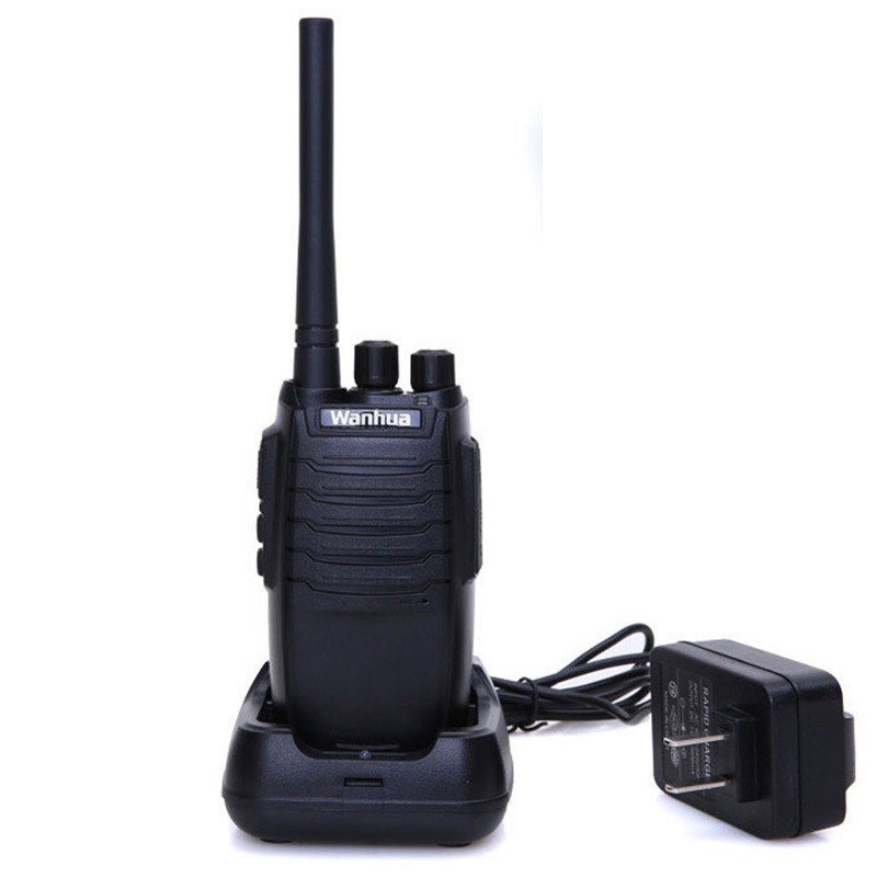 Utilização ao ar livre HTD815 Walkie Talkies com capacidade de bateria de 3500mAh e design preto