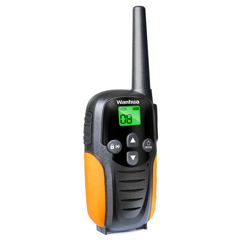 Walkie-talkie portátil de banda dupla VHF UHF rádio digital portátil com interfone a bateria completa