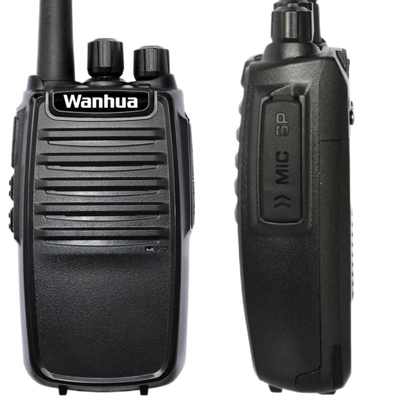 Potência de saída de 5W Interfone Walkie-Talkie de duas vias com alcance de conversação de 6KM e design portátil