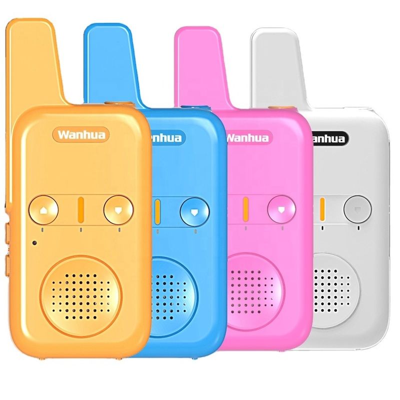 Economy Handheld Two Way Radio Wireless UHF 400-470MHz Walkie Talkie com Voltagem de 3,7V