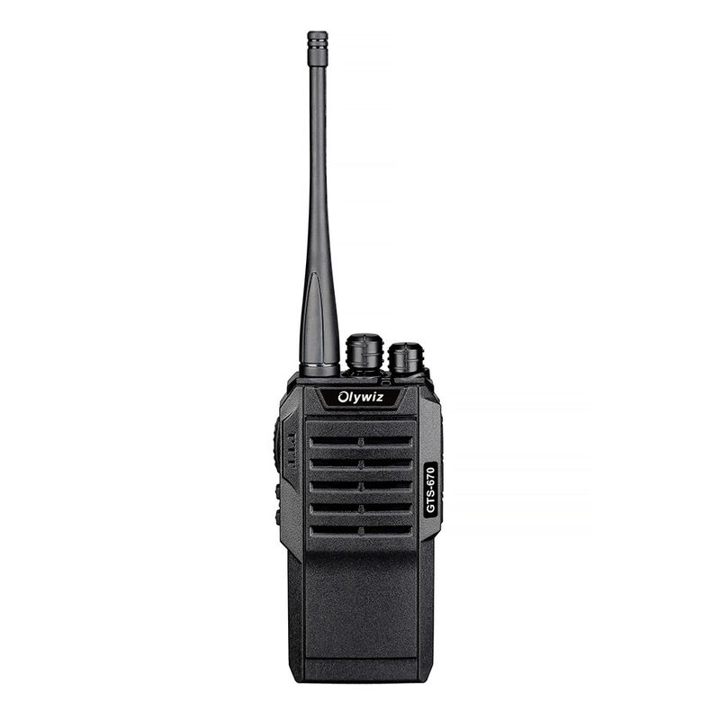 2000mAh Capacidade da bateria Dual-Band Walkie Talkie para Hotel e Outdoor 5W 400-470MHz
