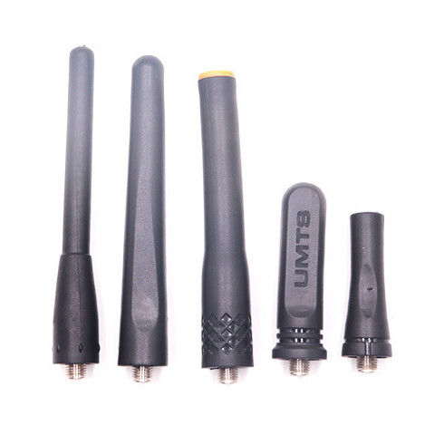 Antena de borracha de 2w UHF VHF Fm Walkie Talkie preta para comunicação de longa distância