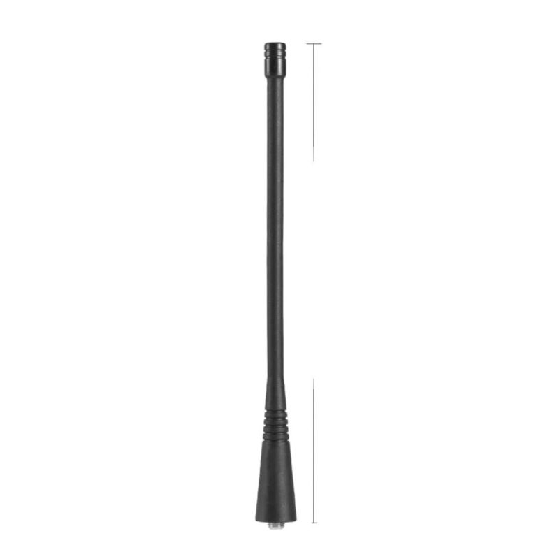 Superbat VHF UHF Antenna dobrável CS Táctica de dupla banda leve 10g PC Material ABS