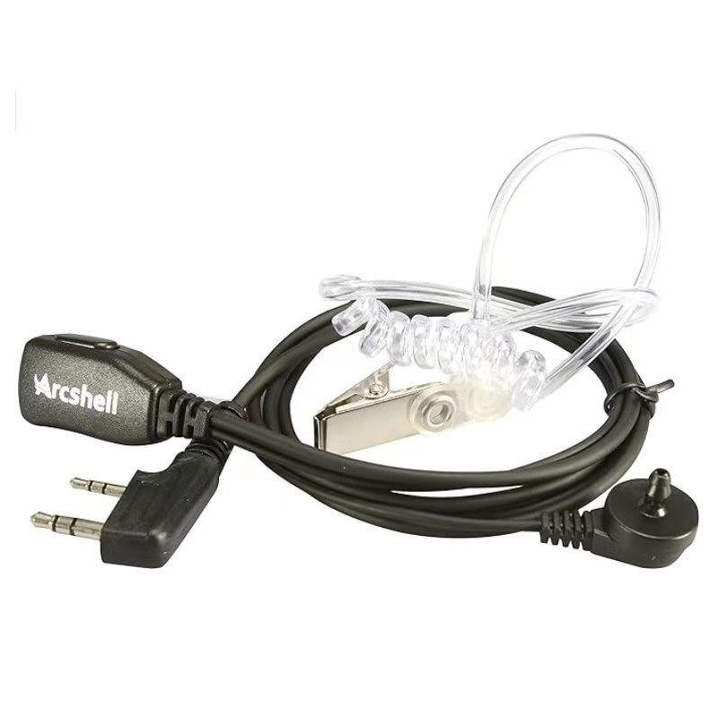 Acessórios Walkie Talkie ET008 Headset de microfone de tubo acústico oculto para TSSD Baofeng