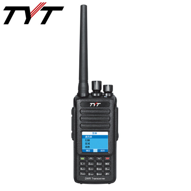 TYT MD-UV390 IP67 Impermeável DMR TDMA Dual Band Walkie Talkies Rádio Móvel Digital