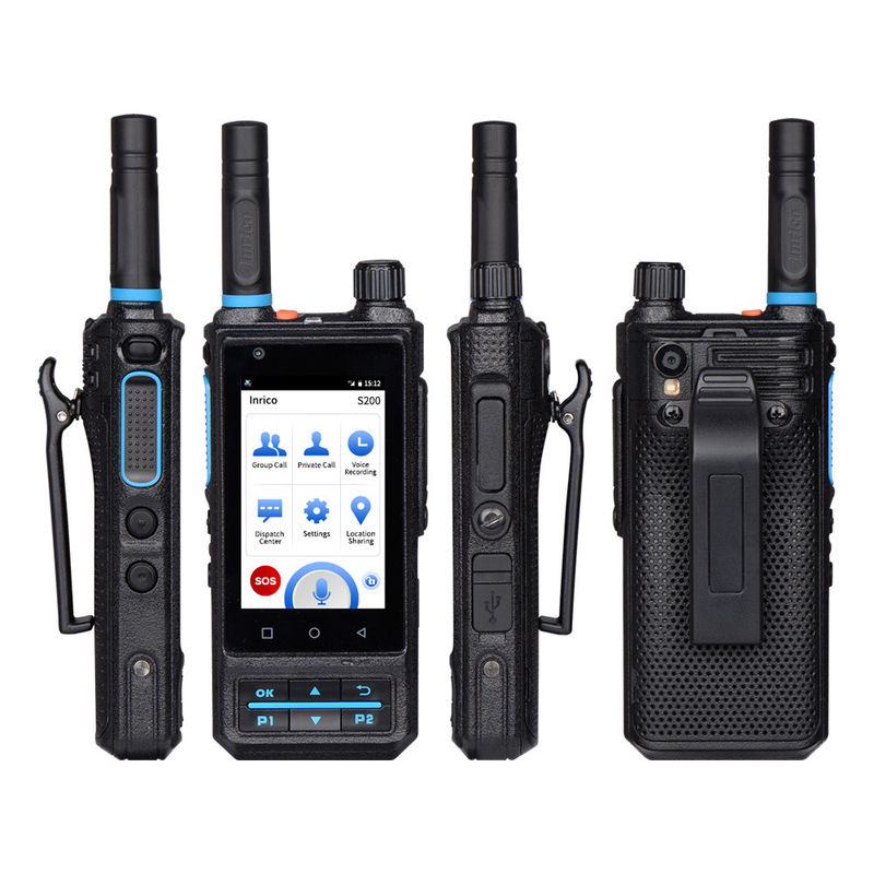 S200 4G LTE 3,1 polegadas Smartphone com ZELLO Real-PTT 4000mAh Walkie Talkie telefone celular