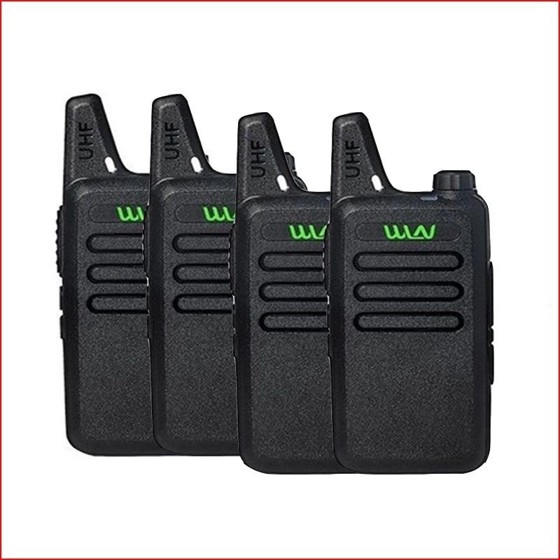 Transceptor portátil de 16 canais MINI WLN KD-C1 para comunicador de camarão Radio Walkie Talkie