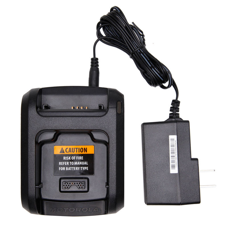 Carregador de bateria Walkie Talkie preto para rádios MTP3150 MTP3250 MTP3100 MTP3200