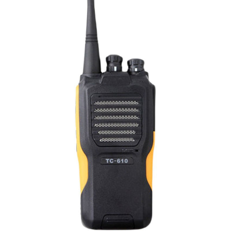 16 canais 5W Walkie-Talkie de alta potência para comunicação remota TC-610 TC610 UHF VHF