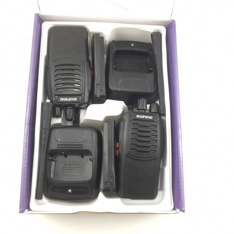 Tipo Walkie Talkie Comunicação sem fio portátil Rádio bidirecional para banda dupla VHF UHF