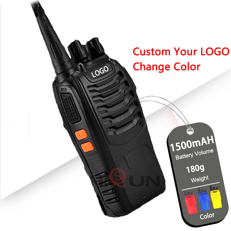 BF-888s Baofeng Walkie Talkie Dual Band Ham Radio BF888S Transceptor UHF Rádio de duas vias