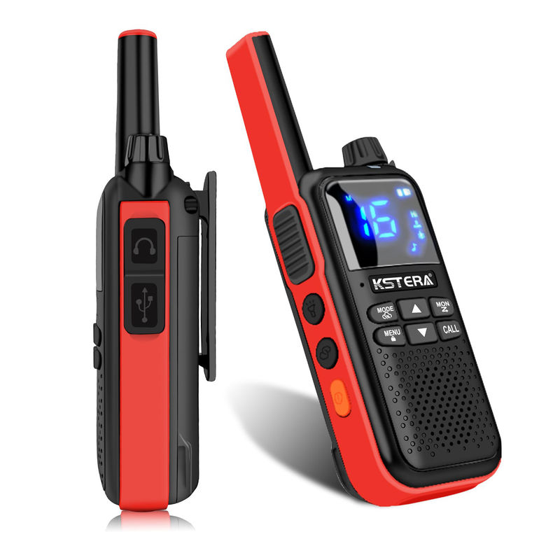 CE homologado KST AT100 Walkie Talkie à prova d'água com auricular de dente azul para T82 T80 T62