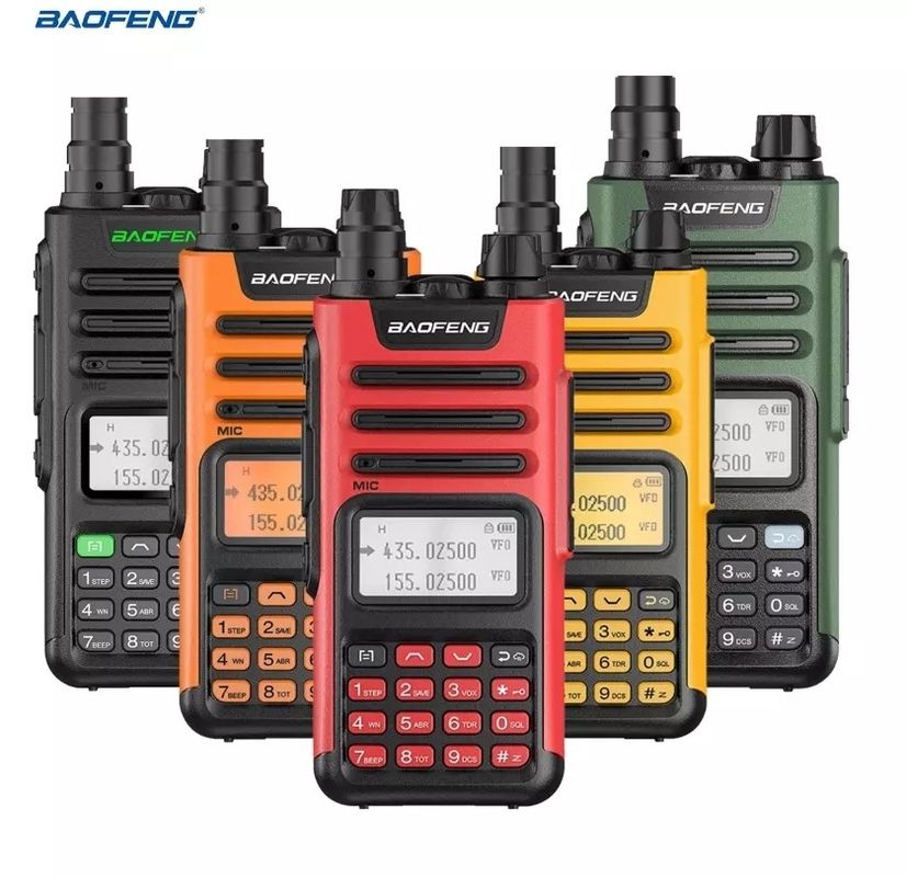 UV13 Pro Two Way Radio GMRS 136-174/400-520MHz Walkie Talkie com carregador tipo-C