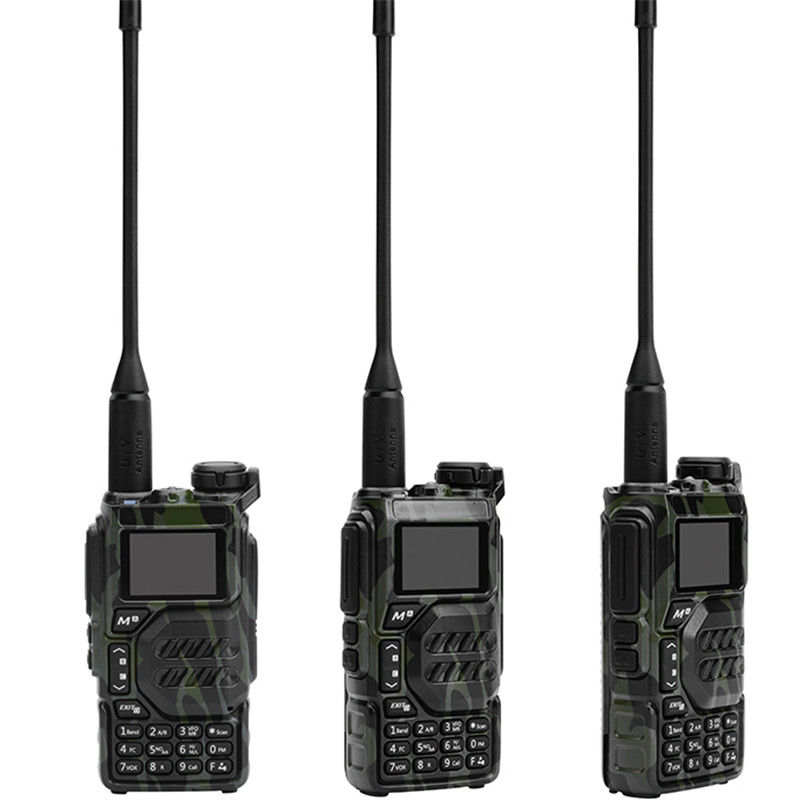 5W Quansheng UV-K5 Walkie Talkie Two Way Radio com carregador USB-C Tipo de frequência VHF UHF