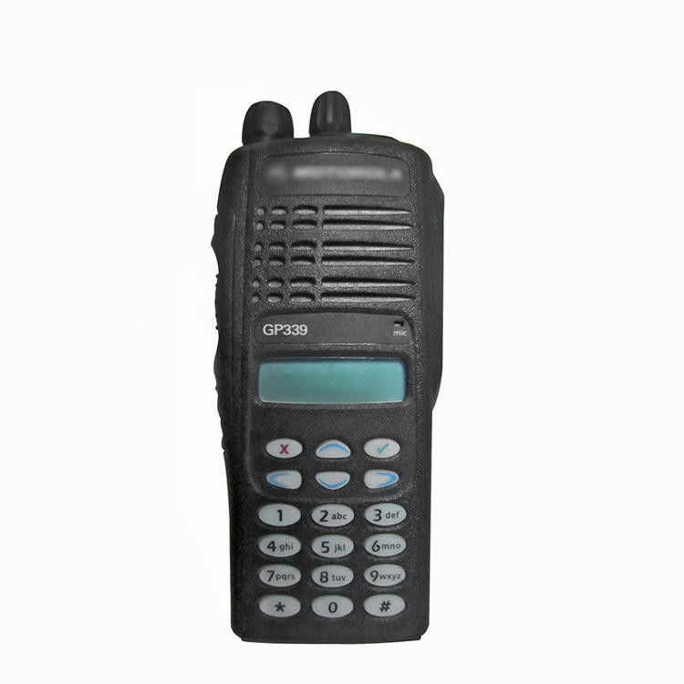 136-174/403-470MHZ Faixa de frequência GP338 Walkie Talkie VHF/UHF para 3-10KM Talk Range