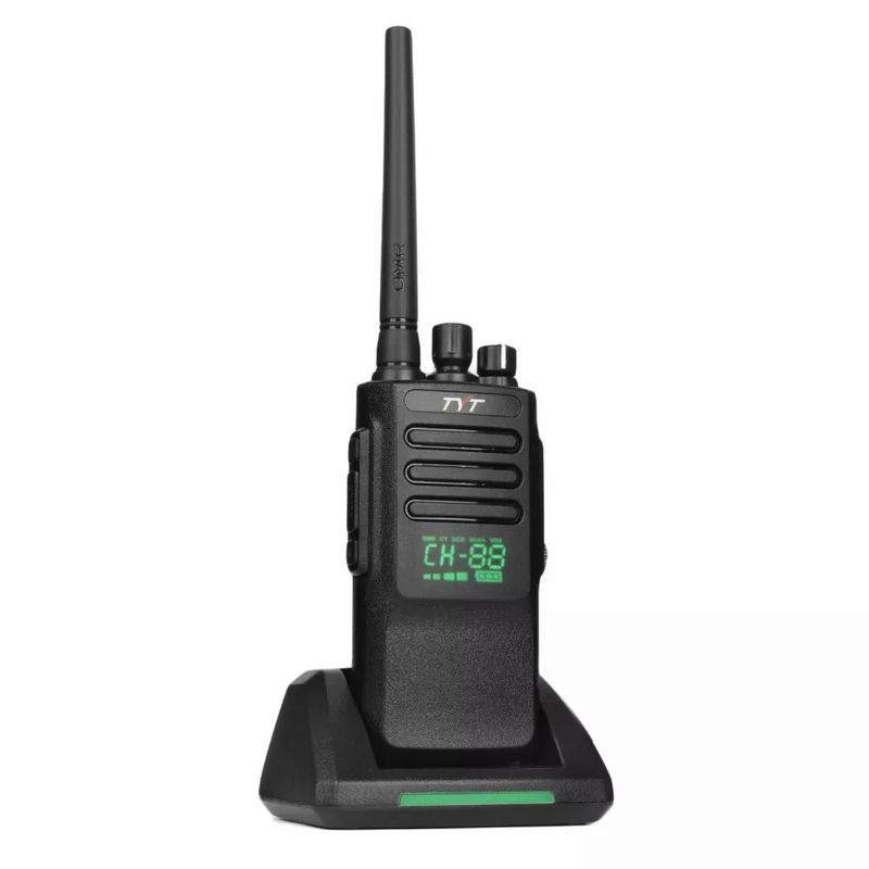 TYT preto MD-680D IP67 à prova d'água 10W DMR Walkie Talkie profissional VHF/UHF