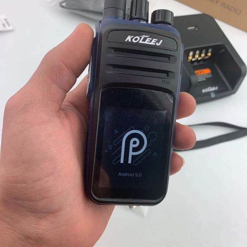 1800 mAh Capacidade da bateria Walkie Talkie Android 9.0 N58 com 4G de longo alcance e GPS