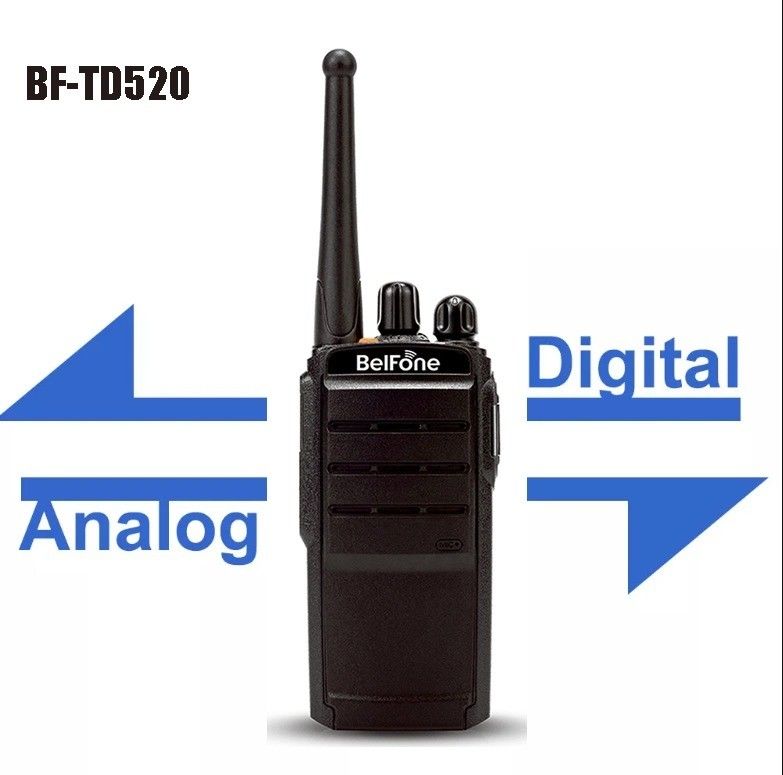 7.4V Digital UHF VHF Dmr Rádio portátil sem fio Walkie Talkie de longo alcance