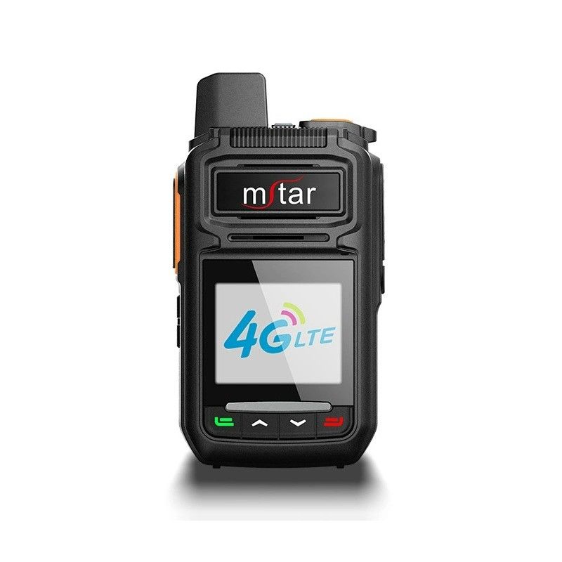 Walkie-talkie portátil com bateria Li-on Mstar M-268 4G Walkie-Talkie