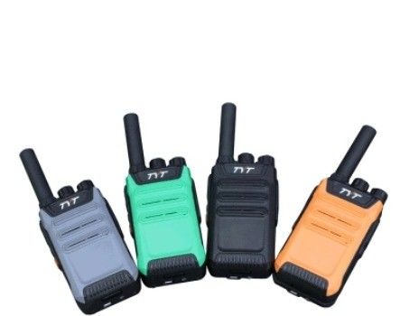 1W/4W Potência de saída Black Tyt Tc-568 Walkie-Talkie analógico para comunicação compacta