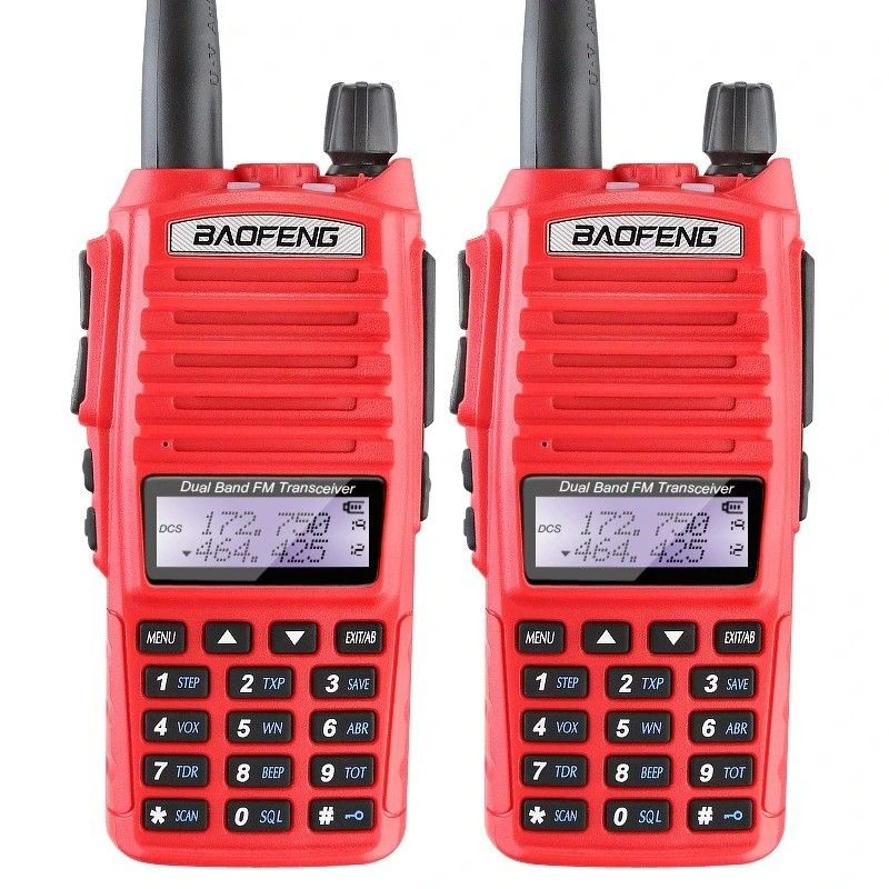 Baofeng UV-82 UHF/VHF Walkie-Talkie portátil de dupla frequência de alta potência e eficiência