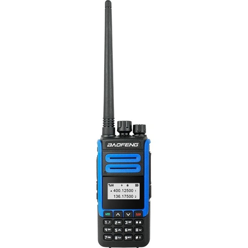 Baofeng Bf-H7 Fonte de alta potência portátil 128CH CB Ham FM Transceptor de banda dupla Walkie Talkie