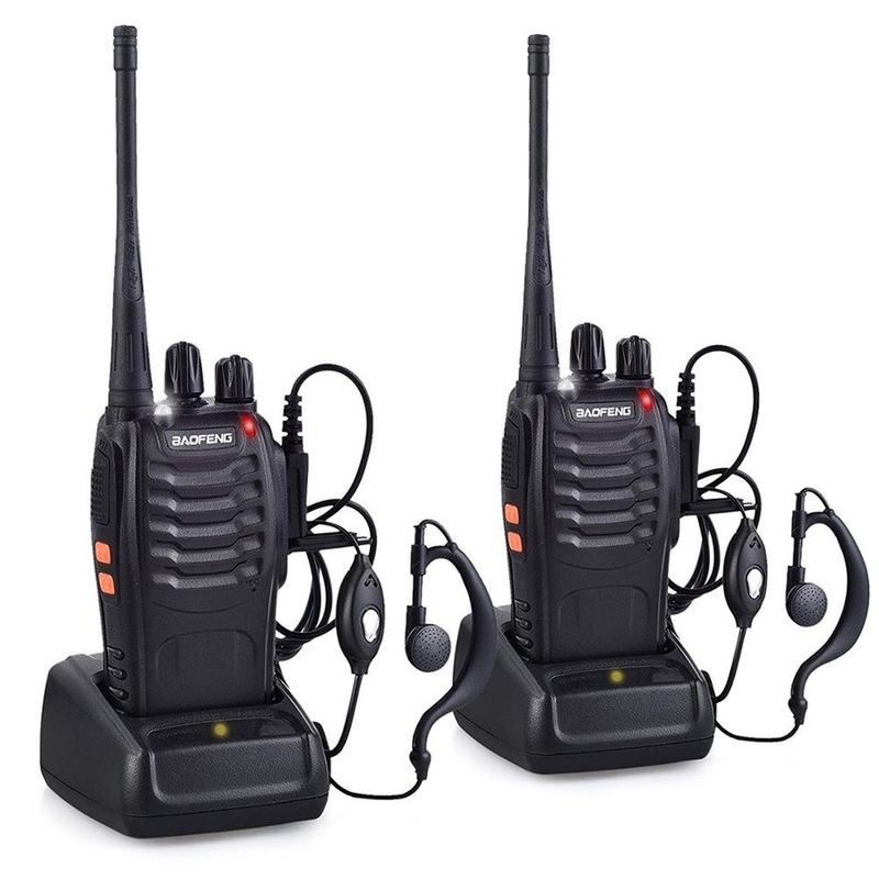 Terminal de estilo portátil UHF Radio Walkie-Talkies Bf-888s direto para 0-10KM Talk Range