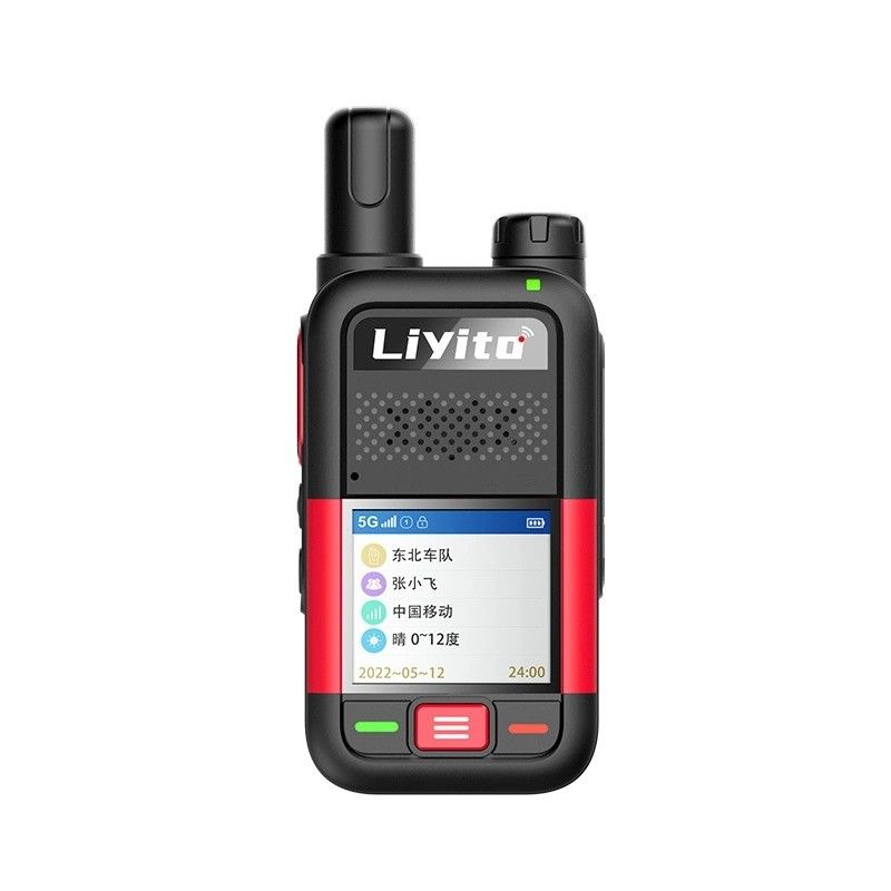 5g Full Netcom Walkie Talkie Mstar T5a com previsão do tempo GPS 128 Canal de armazenamento