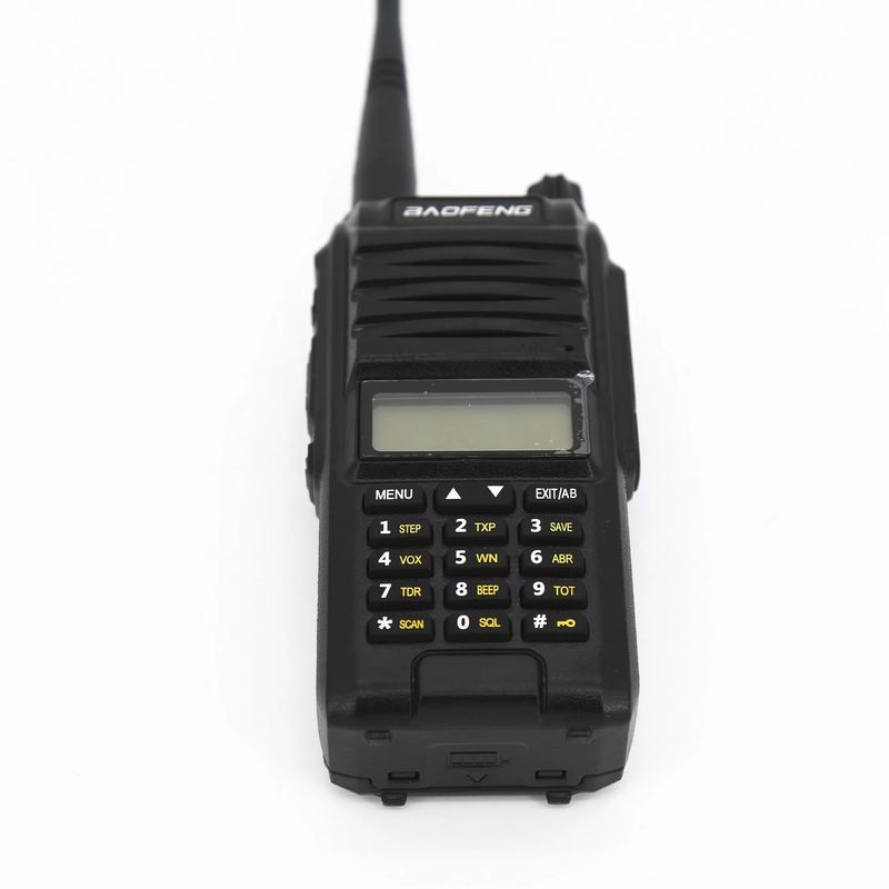 Baofeng 5W BF A58s Negro Profissional Rádio de mão de duas vias com potência de saída 1W/5W