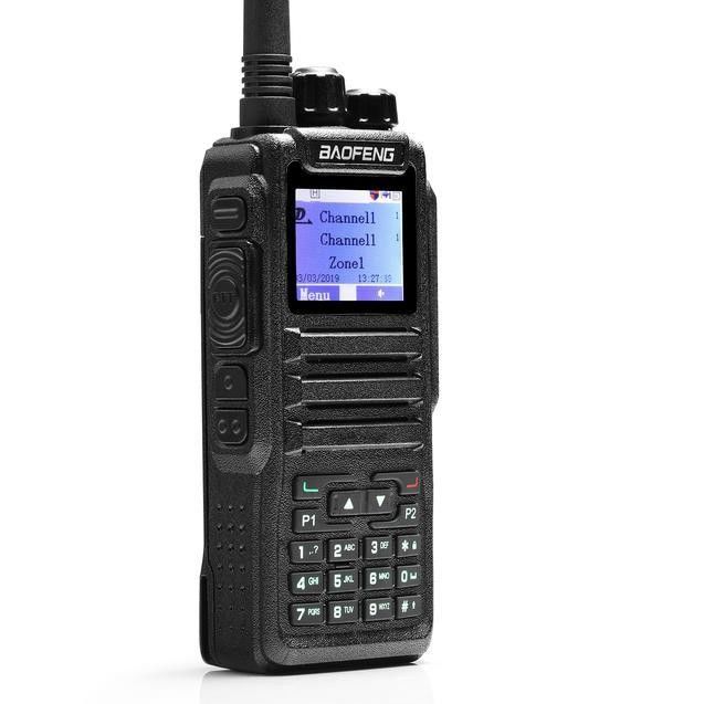 Baofeng DM-1701 5W Dual Band DMR Radio Vhf Rádio Móvel com Canal de Armazenamento 128CH