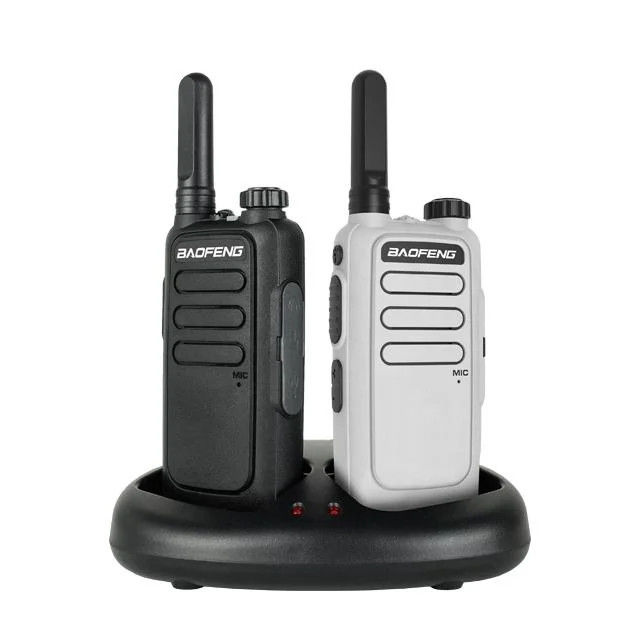 Dual-Band Ham Colorido Walkie Talkie portátil 400-470mhz 16 Canal 3.7v Portátil Portátil 3-6km