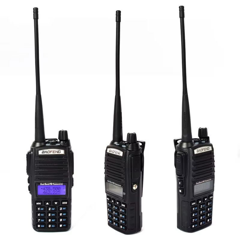 265g BAOFENG UV-82 Dual Band Dual Display Dual Standby Walkie Talkie para Profissional