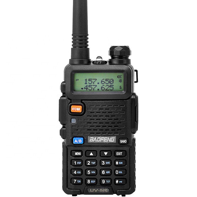 128 canais Baofeng UV-5R Walkie-Talkie Resistente à água 5-10KM Faixa VHF UHF Frequência