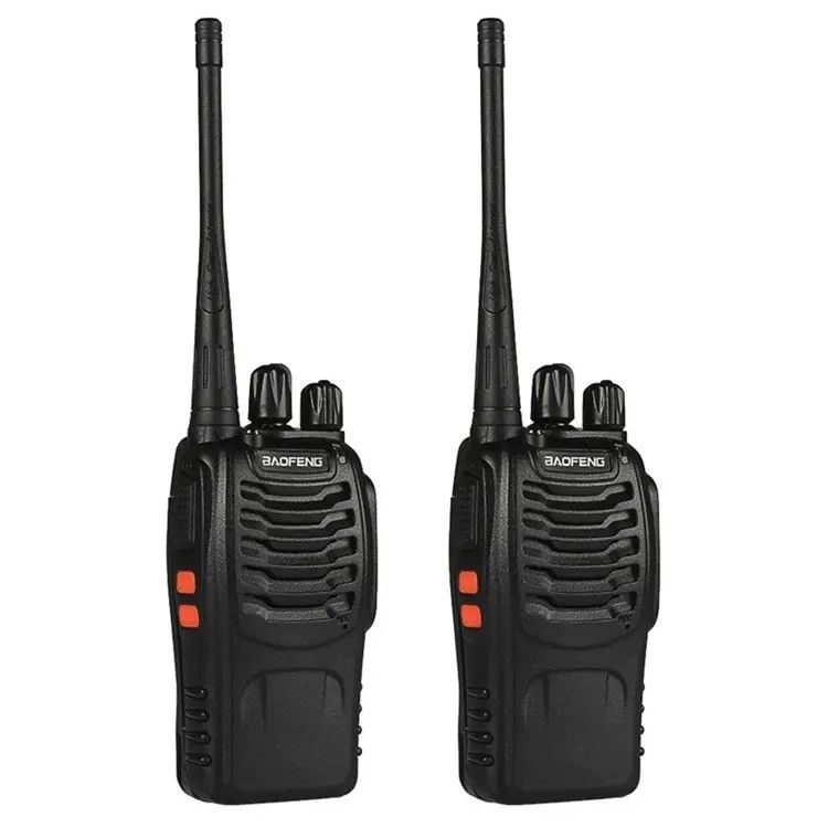 BF Baofeng 888 Bateria de Lítio Walkie-Talkie Dual-Way para Crianças Bluetooth Walkie-Talkie