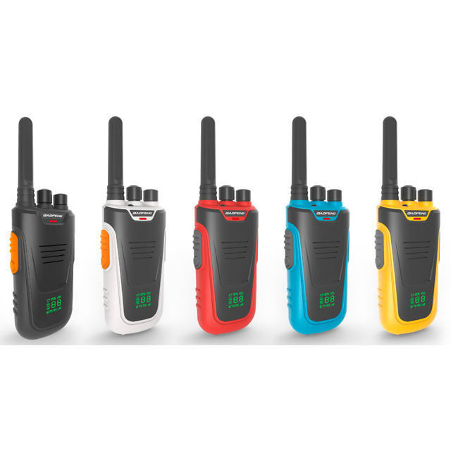 Mini Dual Band Colored Ham Radio BAOFENG T11 para Crianças -20 C a 60C Temperatura de Trabalho