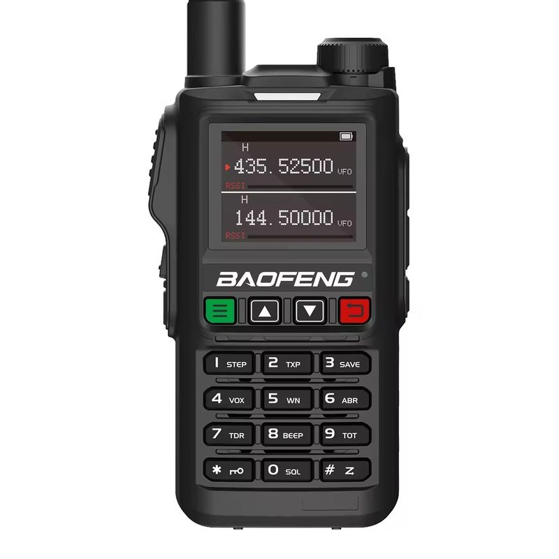 Baofeng UV18 Private Mold Quad Band Walkie Talkie para comunicação UHF VHF de longa distância