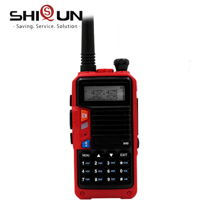 Potência de saída de 8W Baofeng UV-5R Plus Tri-Power Ham Radio Transceiver com carga USB-C